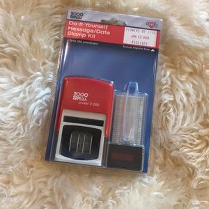 Cosco Do-It-Yourself Message/Date Stamp Kit